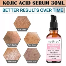 Dark Skin Whitening Dark spot Brightening Bleaching Lightening Serum 30ml