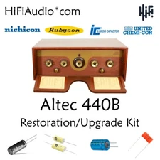 ALTEC 440B tube restoration recap repair capacitor service rebuild kit set
