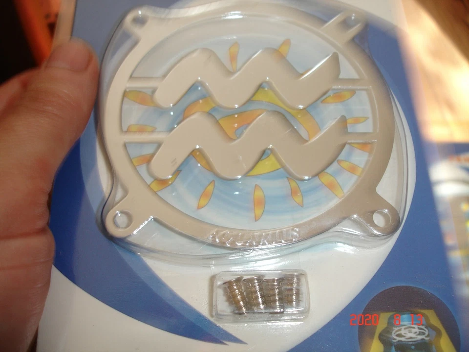 SUNBEAMTECH 80mm Stahl Lüfter Grill Horoskop Thema PC Gehäuse Modding - Bild 4 von 4