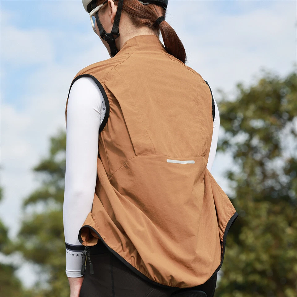 WOSAWE открытый отражательный дышащий велосипедный жилет подушка эластичной нагрудник брюки S-XL - Изображение 4 из 4