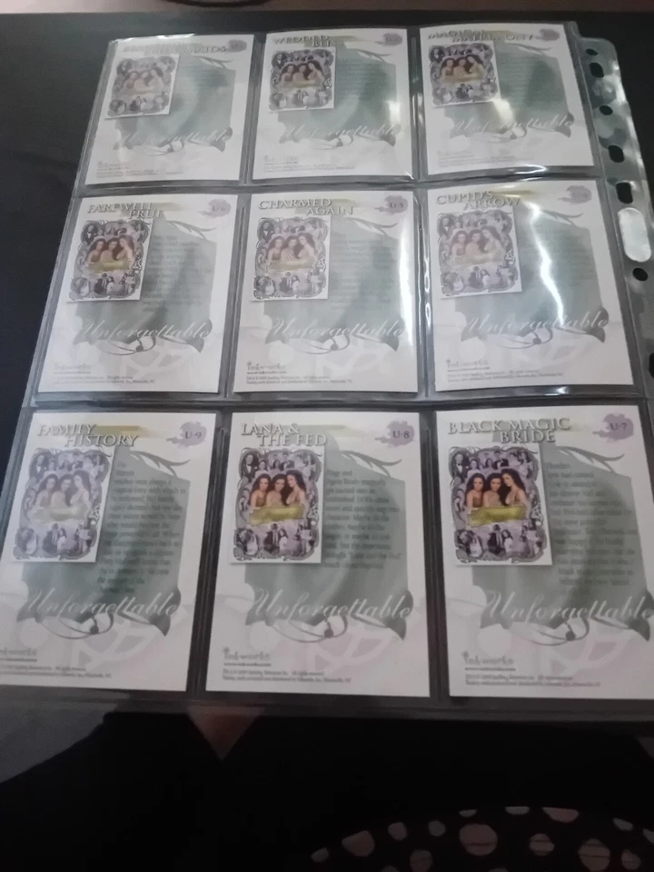 Charmed  Unforgettable Puzzle Set Complete Set U-1 -U-9 - Image 2 of 2