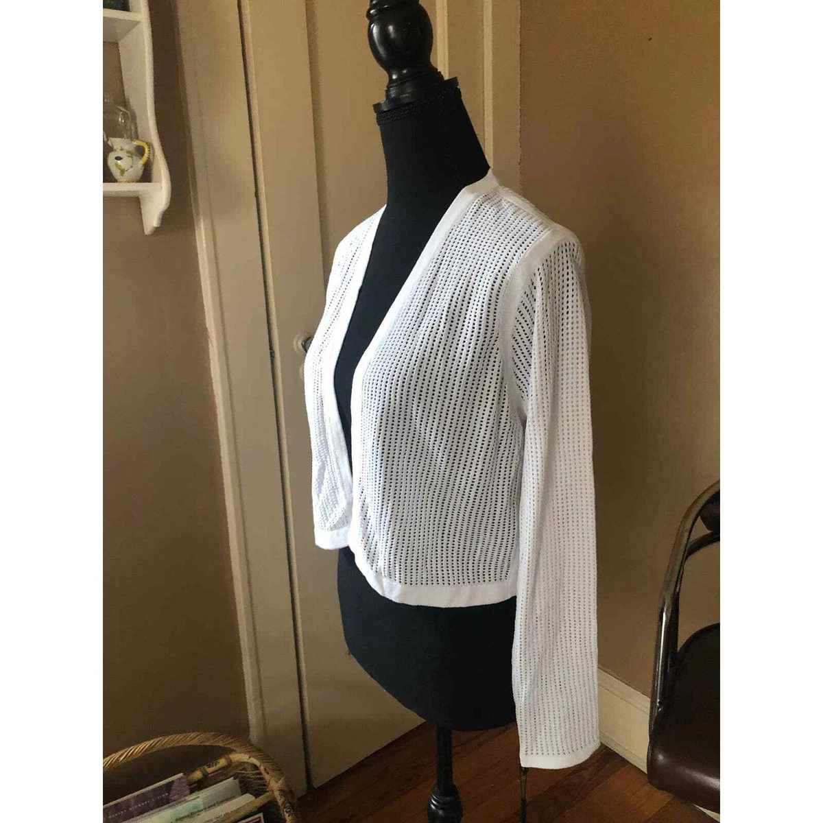 Calvin klein white hot sale shrug