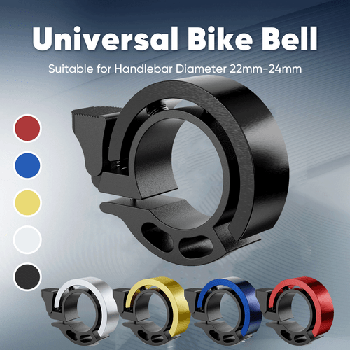 BIKE BELL Mountain Bicycle Road Bike Horn 100dB Loud Handlebar Alarm Ring Safety - Picture 2 of 14