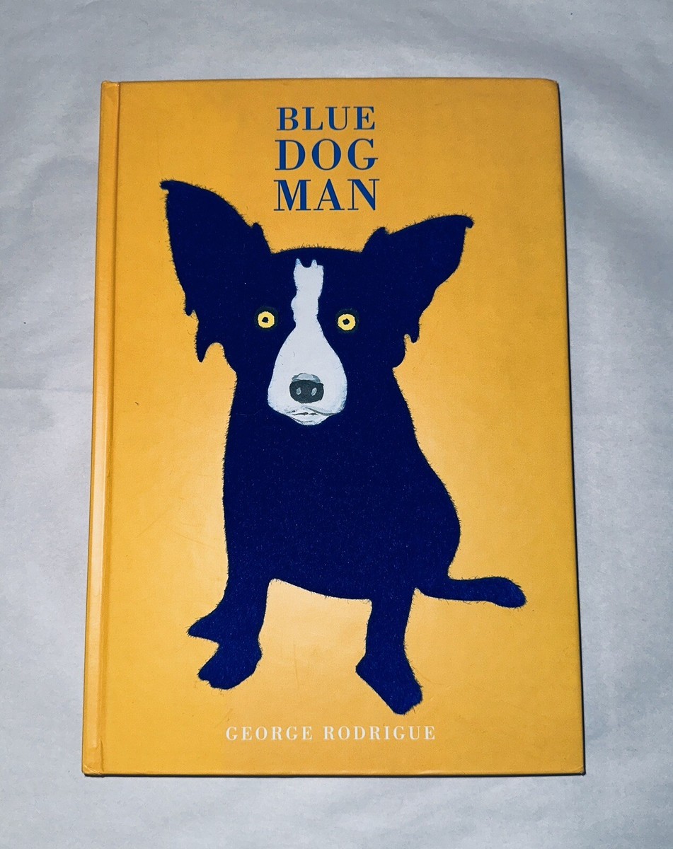BLUE DOG MAN / GEORGE RODRIGUE [美本] George Rodrigue Blue Dog Man Book Advertising Poster One of