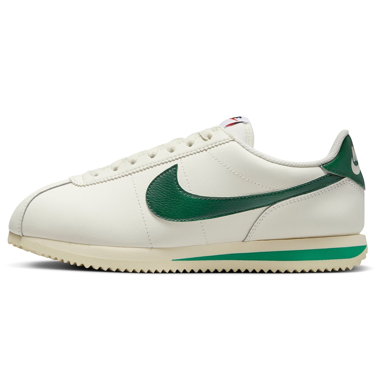 靴 NIKE WOMENS CORTEZ DN1791 101 24cm Nike W Cortez Sail/Gorge Green/Malachite DN1791-101 Women's