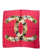 CHANEL FOULARD DONNA WOMAN SCARF VINTAGE JHD10262