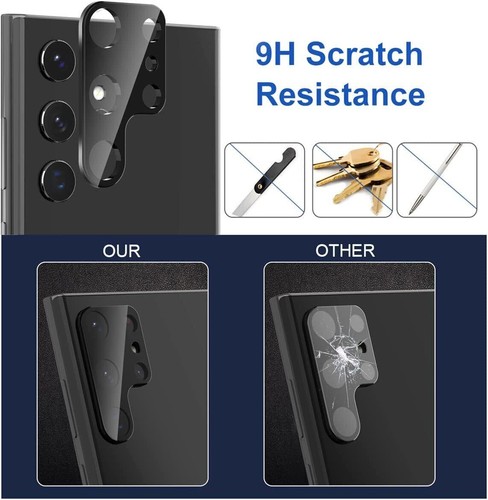 Tempered Glass Screen Protector+Camera Lens for Samsung S25 Ultra S25 Edge S24 - Picture 10 of 13