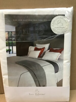YVES DELORME | Zickzack Lagon COLLECTION PERCAL 100% EGYPTIAN COTTON 200TC 