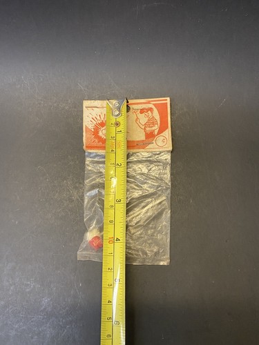 Vintage NOS 1960s Tooth Pulling Toothpick Gag Magic Gift in Original Package - Picture 2 of 4