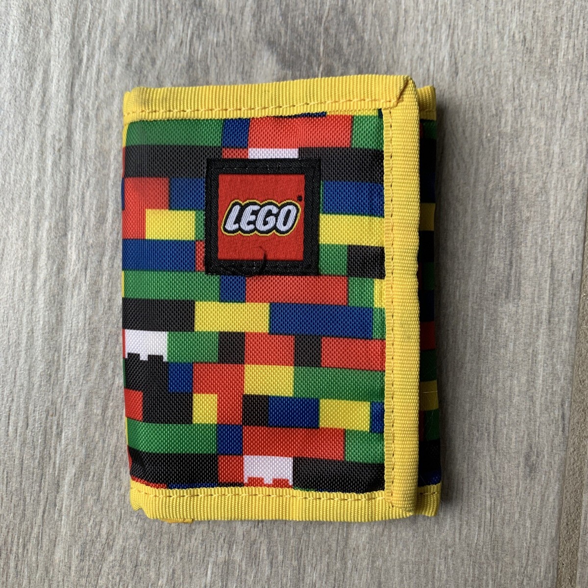 LEGO Wallet Classic Brick Print Multi Colored Tri-Fold Men's