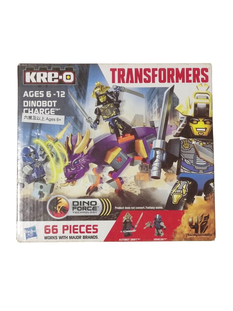 Kreo Kre-o Transformers Age of Extinction Dinobot Charge Sealed