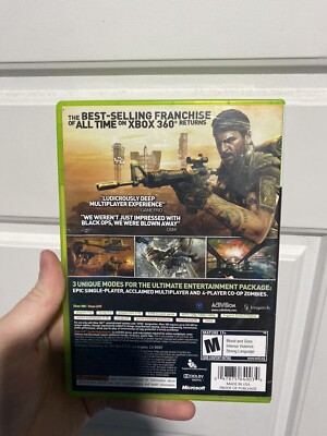 Call Of Duty Black Ops Xbox 360 CIB Complete Tested | eBay