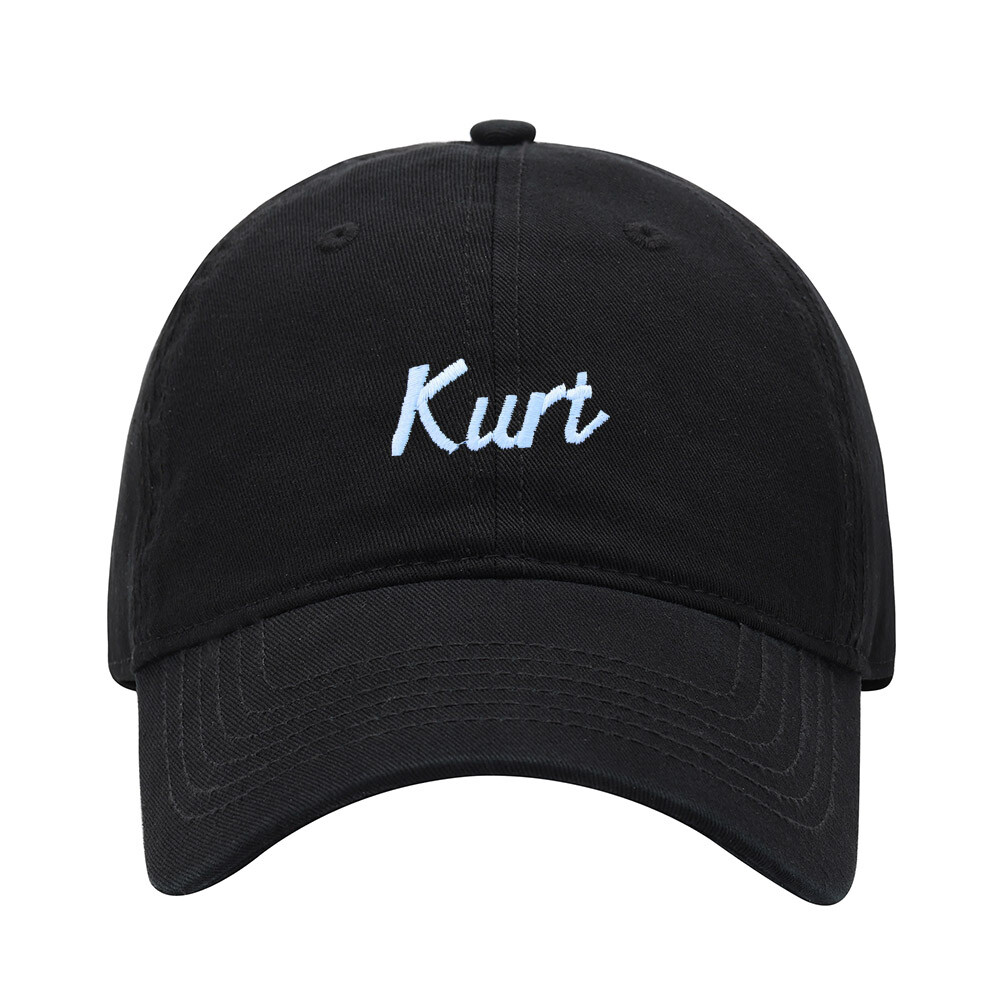 Baseball Cap Men Name Kurt Gift Embroidered Washed Cotton Dad Hat Baseball Caps