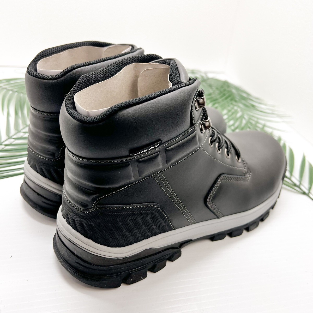Xray Andy Men\'s Black Ankle Boots Size 10 Lace Up Round Toe Casual NWB Xray Andy Men main image 4