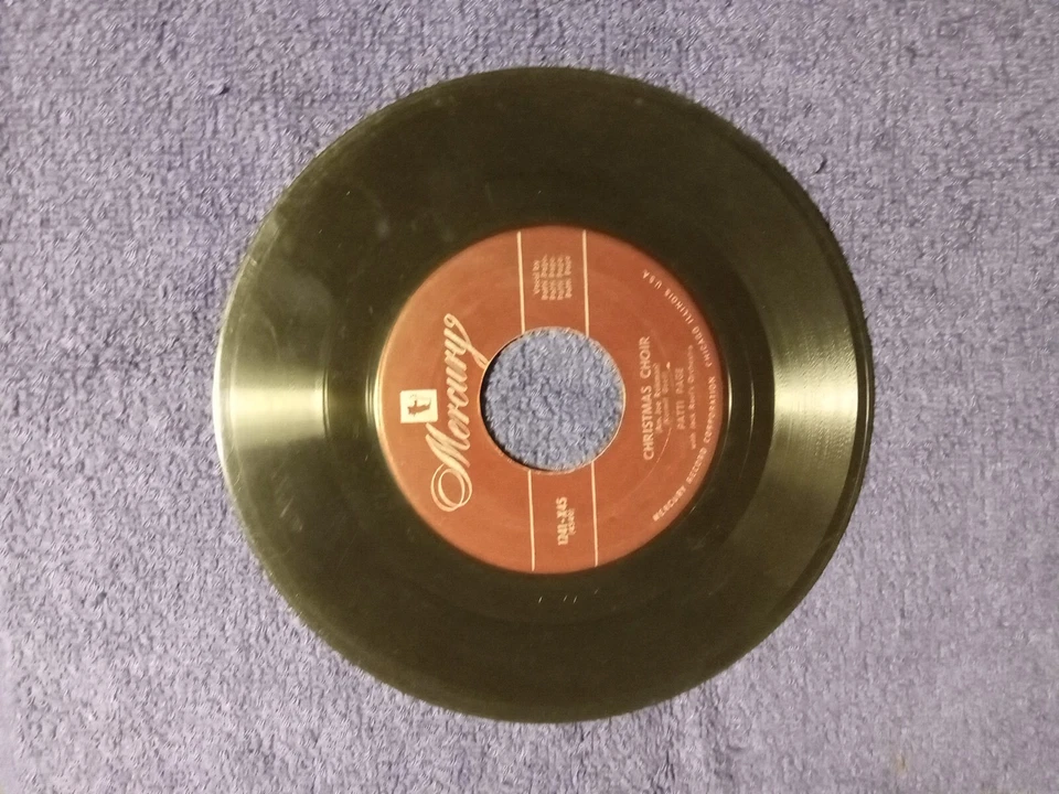 PATTI PAGE- JINGLE BELLS / CHRISTMAS CHOIR-'55 HOLIDAY 45, MERCURY 1241-X45 Foto 2 de 3
