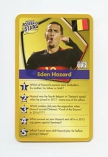 #TN16223 EDEN HAZARD British Gold Quiz Soccer Card
