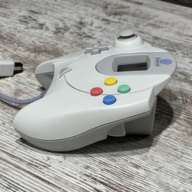 SEGA Dreamcast Controller HKT-7701 White ~ Nice Tight Stick & Buttons! FAST SHIP