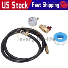 Air Tank Repair Kit W Safety Valve Pressure Gauge Hose For Portable Carrytank Air Tank Repair Kit W Safety Valve Pressure Gauge Hose For Portable Carrytank