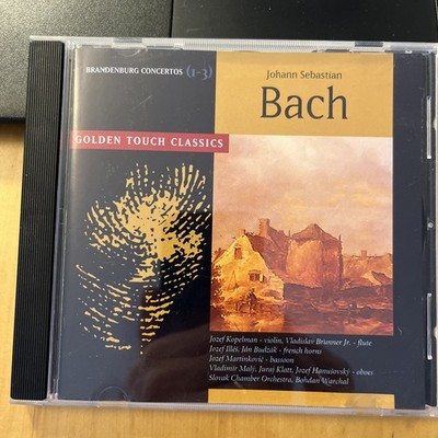 J.S. Bach - Brandenburgische Konzerte 1-3 - Slovak Chamber Orchestra - CD