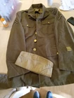 Vintage WW2 Dress Military Jacket And A Hat