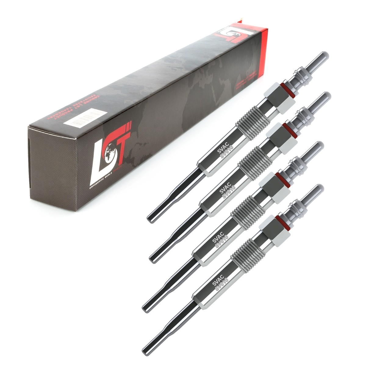 4x Glow Plug Rod Glow Plug 5 Volt for VW CADDY CRAFTER EOS GOLF JETTA