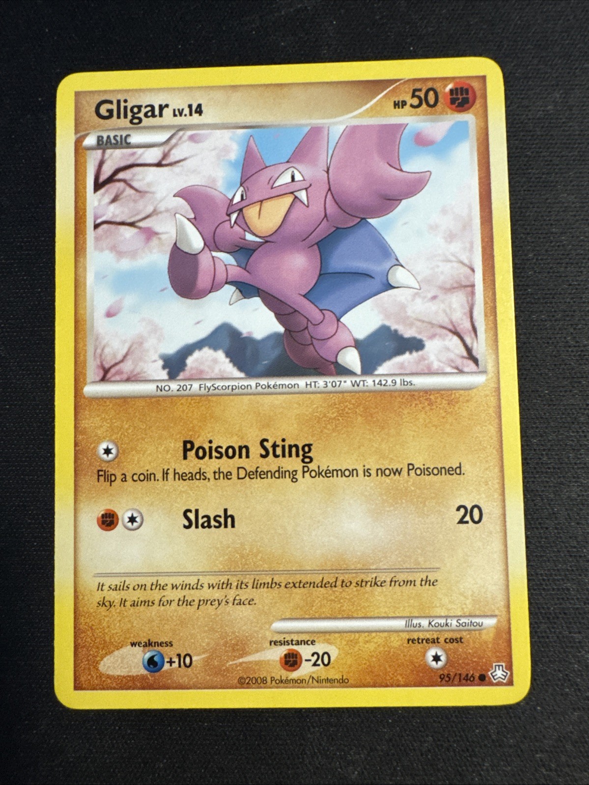Gligar (95) Common Legends Awakened 95/146