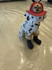 dalmatian Fire Dog Figurine 