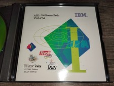 IBM AIX V4 Bonus Pack 07/2001 Edition v.4.3.3 5765-C34 4-disc CD-ROM Set DB2 7.1
