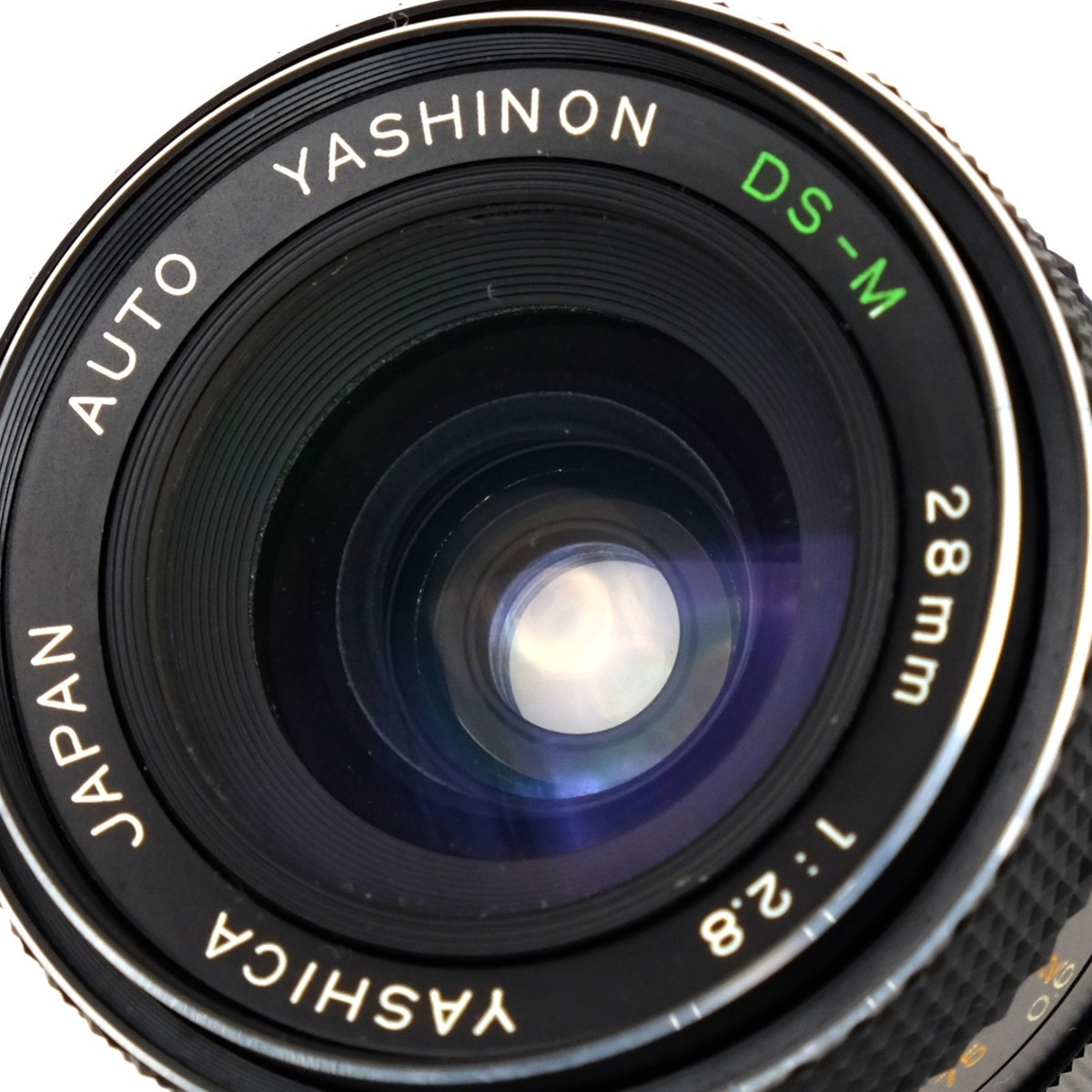 レア　yashinon ds-m 28mm f2.8 m42マウント ◎ YASHICA (ヤシカ) AUTO YASHINON DS-M 28mm/f2.8《富岡光学製