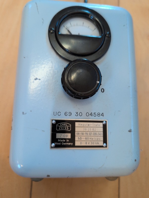 Carl Zeiss Regulier-Trafo39 25 62 Transformer