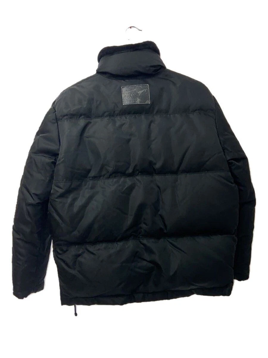 GUCCI Piumino 38 Nylon Nero Patch Schiena Deteriorato