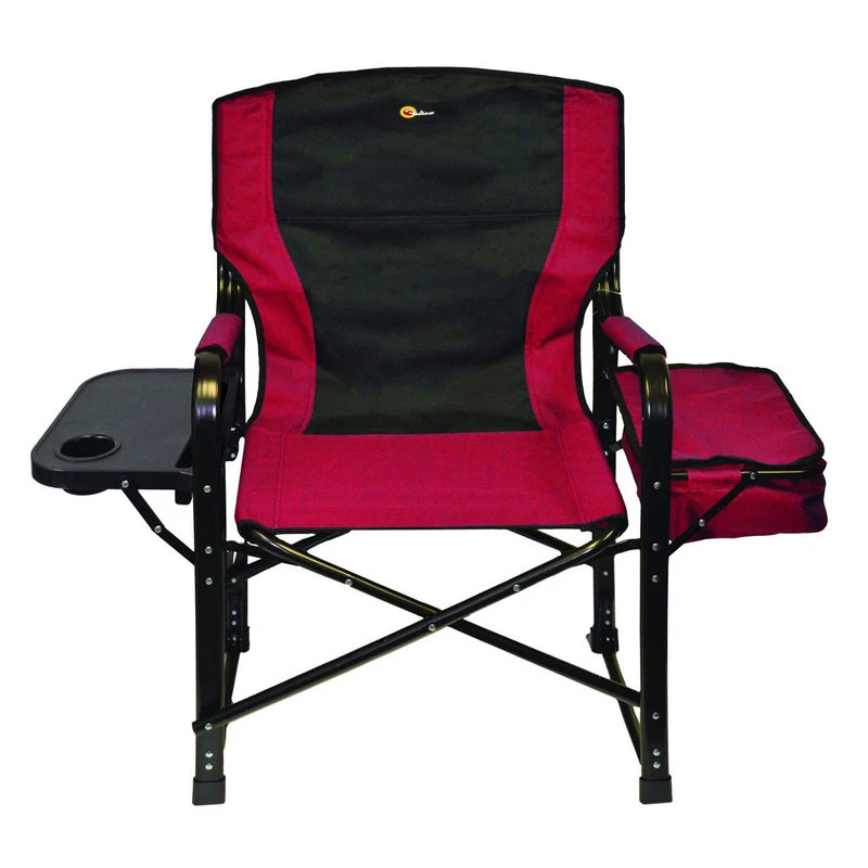 Faulkner 49582 El Capitan Folding Director Chair Tray And Cooler Bag