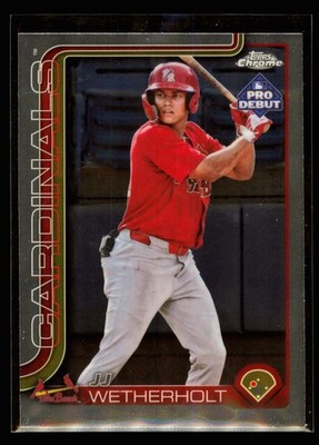 2025 Topps Pro Debut JJ Wetherholt Chrome #PDC-94