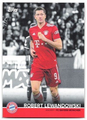 Robert Lewandowski 2021-22 Topps FC Bayern München Team Set BCM-RL FC Bayern Mun