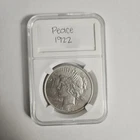 1922 Peace Dollar $1 Silver Coin Philadelphia Business Strike Circulated