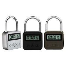 Wiederaufladbares USB-Timer-Vorh&auml;ngeschloss 99 Stunden Max. Timing f&uuml;r Game