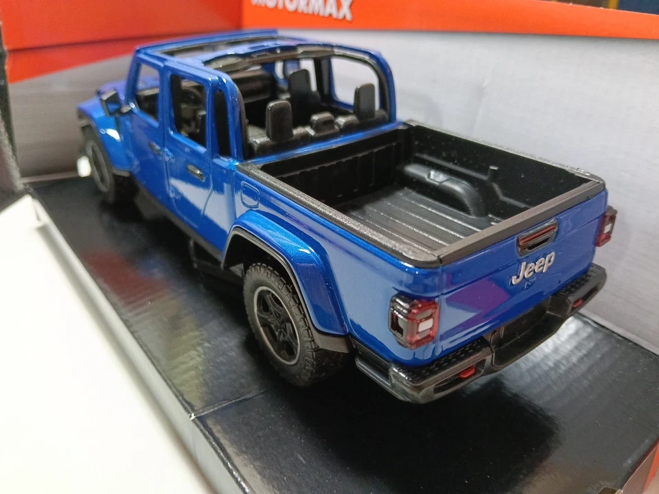Jeep Gladiator - Motormax 1:27 - MX79370BL - Nuova con scatola - Immagine 3 di 4