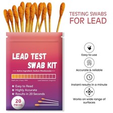 AAwipes Lead Test Kit (20 Pcs Check Swabs) Results in 20-Seconds by...