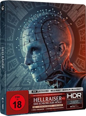 Hellraiser (4K UHD + Blu-ray Steelbook) Brand New & Sealed