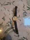 RARE VINTAGE TIMEX SIMBA LION CHARACTER DISNEY GOLD WATCH
