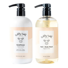 Hair Duo - Baby Shampoo and Conditioner Set - Gentle  Moisturizing Hair Care -