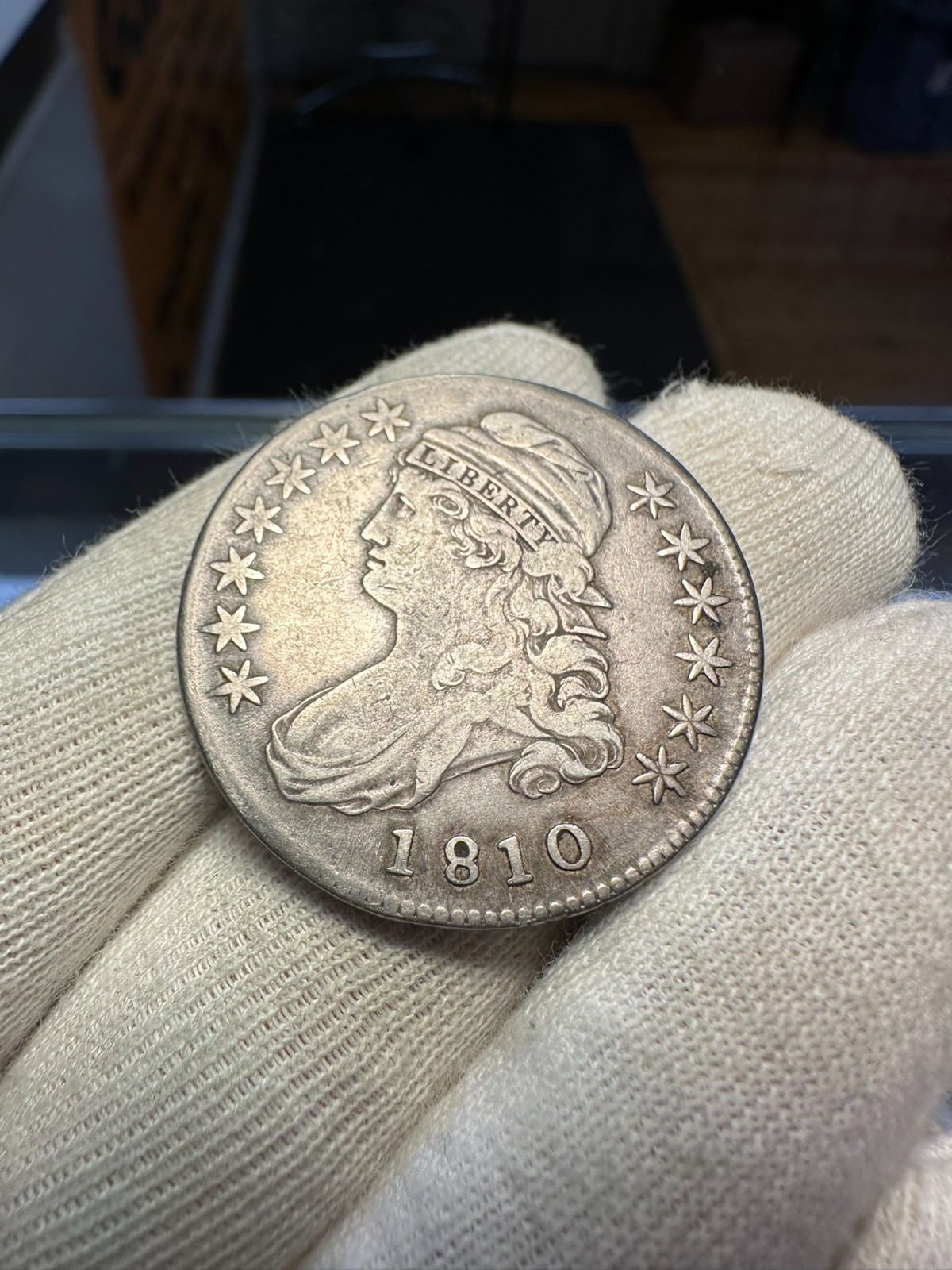 1810 Capped Bust Half Dollar VF