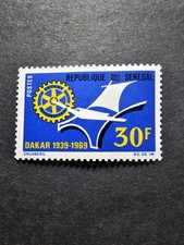 Senegal Stamp Rotary Club No. 325 New ** Luxury MNH 1969