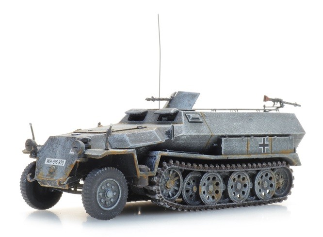 Artitec 6870472 - 1/87 / H0 Sd.Kfz. 251/1 Ausf. C, Winter - New