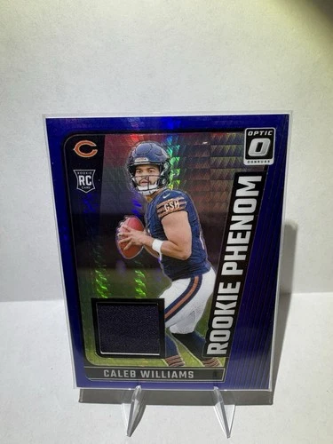 2024 Donruss Optic Caleb Williams Rookie Phenoms Prizm Patch RC RPB-CWS Bears