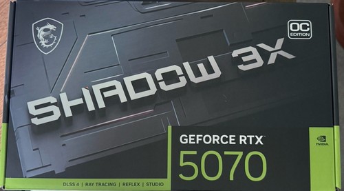 MSI GeForce RTX 5070 12GB SHADOW 3X OC