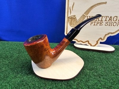 Kriswill Chief 32 Smooth Bent Sitter Restored Briar Danish Estate Pipe