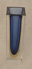 VINTAGE MURANO FACETED SOMMERSO VETRI MOLATI BLUE & YELLOW GLASS VASE