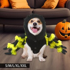 Dog Cat Spider Costume Dress up Spider Pets Outfit for Holiday Party Cosplay