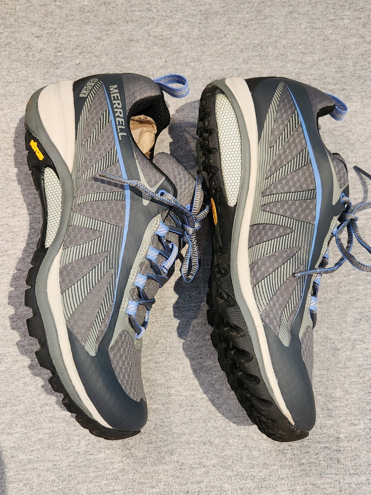 Scarpe da trekking Merrell Siren Edge donna taglia 8 grigio blu impermeabili comode J37194